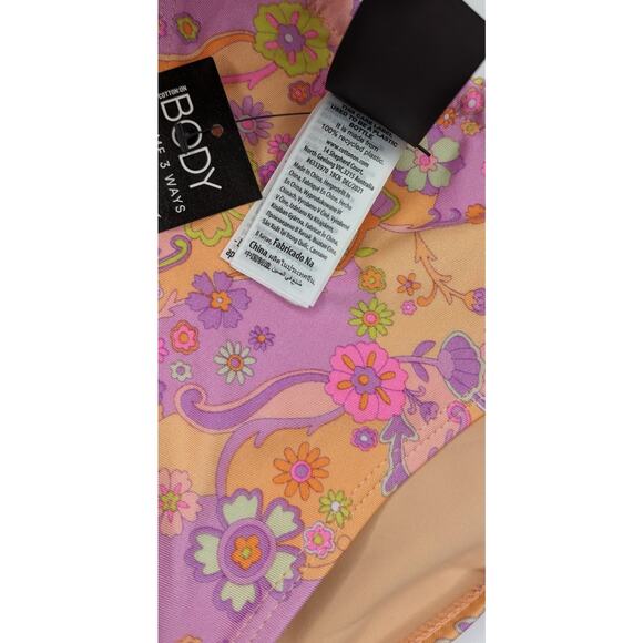 Cotton On Body Brazilian Floral Bikini Bottom Wear 3 Ways - Picture 9 of 11